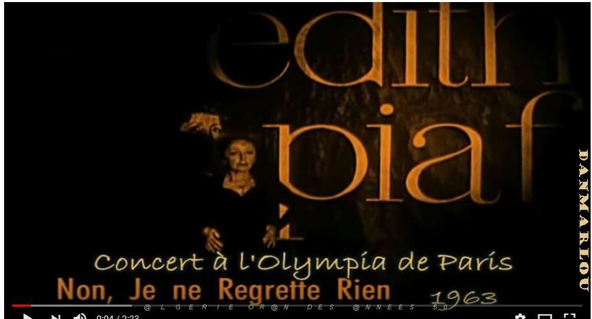 EDITH PIAF - Non je ne regrette rien.JPG